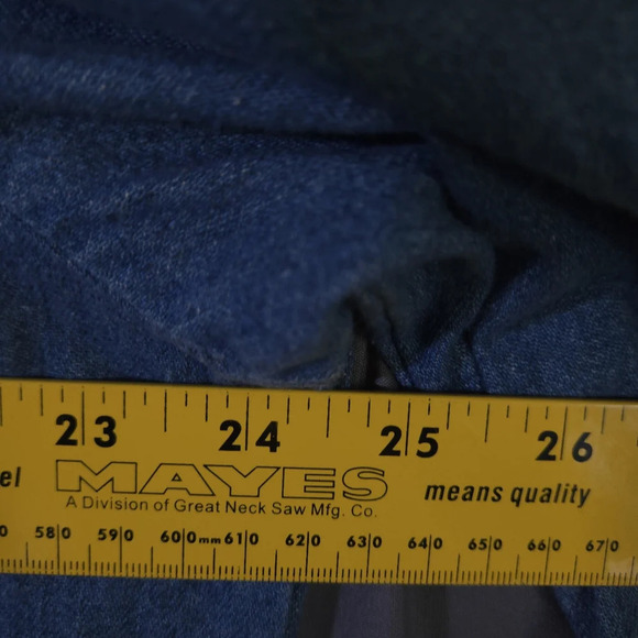 Vintage‎ 80s IDEAS Denim Rhinestone Blazer Size XL Western Glam Oversized - Picture 4 of 6